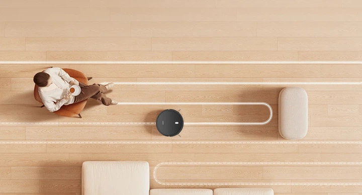 Робот-пилосос Xiaomi Robot Vacuum E5 black (1033285) 56087 фото