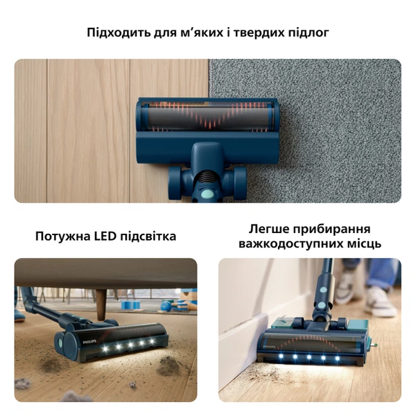 Акумуляторний пилосос Philips Flex Серія 5000 PHILIPS XC5244/10 56059 фото