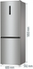 Двокамерний холодильник Gorenje NRK6192AXL4 55789 фото 16